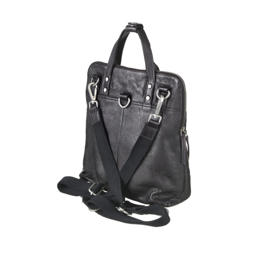 CITY BACKPACK BLACK Rucksacktasche